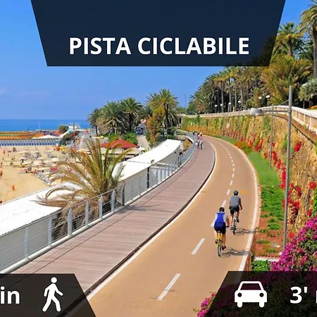 Ariston - Ciclabile In Centro Al Mare Con Balcone Apartmán *